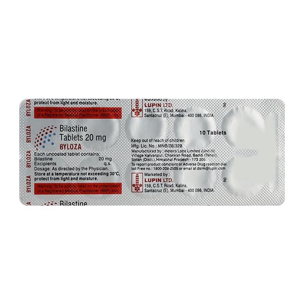 BYLOZA 20mg Tablet 10's