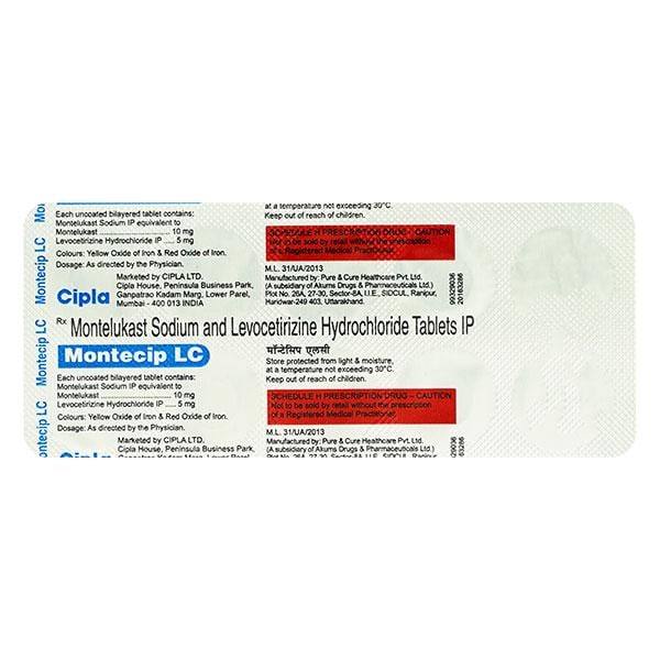 Montecip LC Tablet 10'S