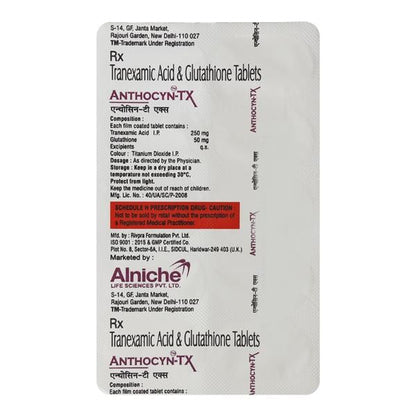 Anthocyn TX Tablet 10'S