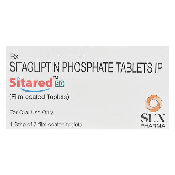 SITARED 50 Tablet 7's