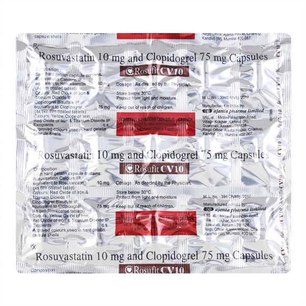 ROSUFIT CV 10 Capsule 15's