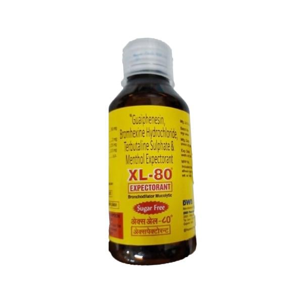 XL 80 Sugar Free Expectorant 100ml