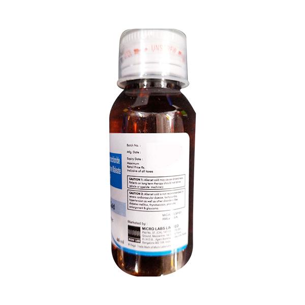 Allercet Cold Syrup 60ml