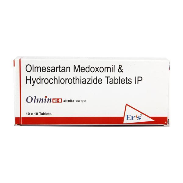 Olmin H 40mg Tablet 10'S