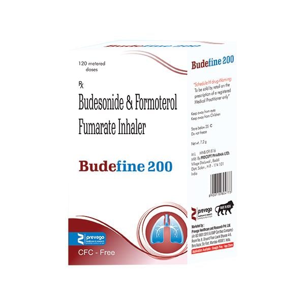 BUDEFINE 200 Inhaler 120md