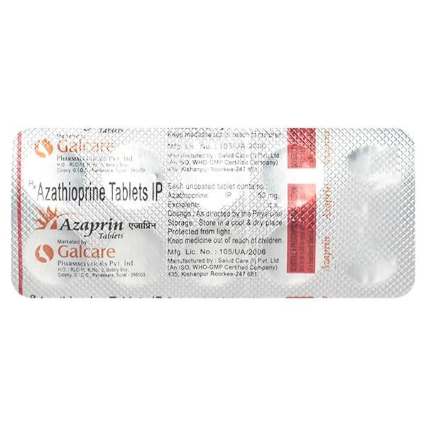 AZAPRIN 50MG TABLET 10'S