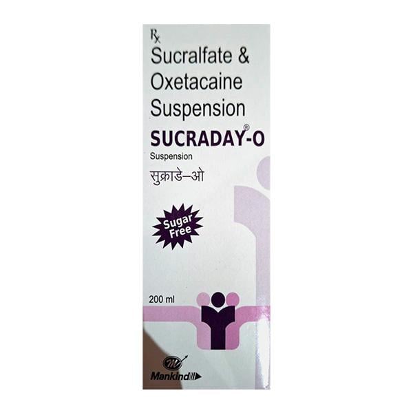 SUCRADAY O SUGAR FREE Suspension 200ml