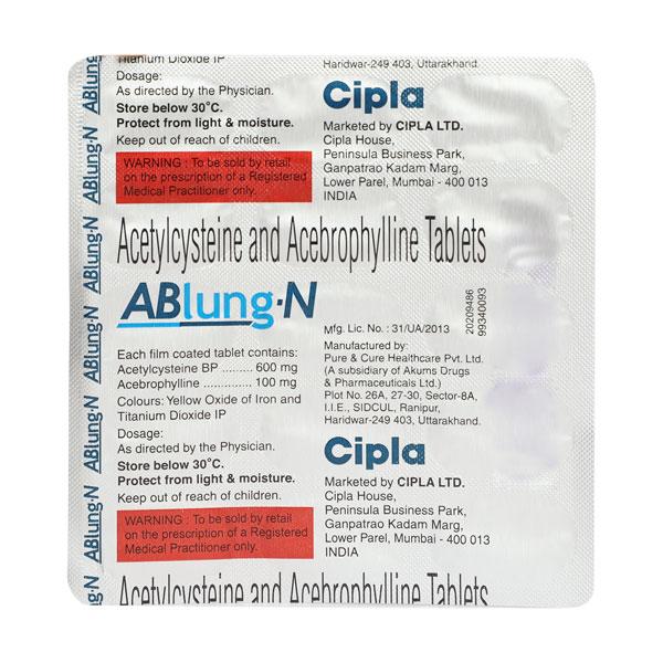 ABLUNG N Tablet 15's