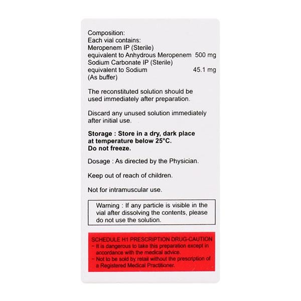 MEROHUGE 500 Injection 1's