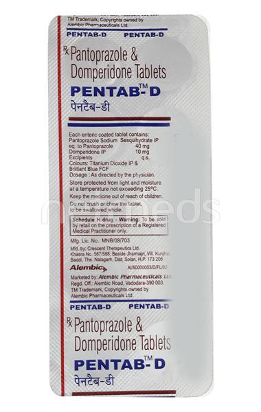 Pentab D Tablet 10'S