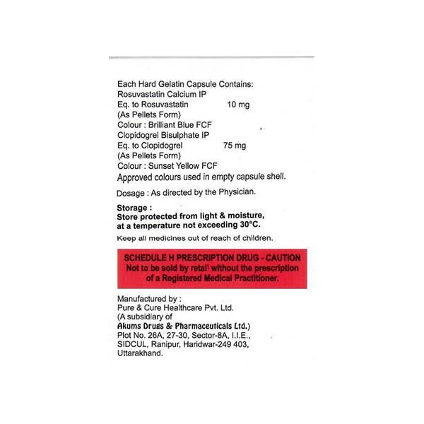 ROSYCAP CV 10 Capsule 15's