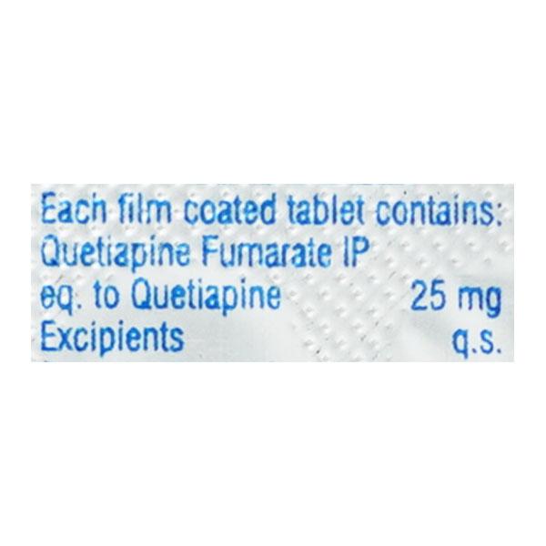 Qutipin 25mg Tablet 10'S