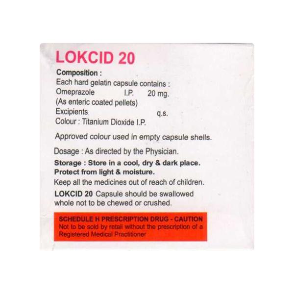 LOKCID 20 Capsule 10's