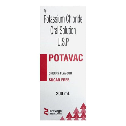 POTAVAC SUGAR FREE CHERRY FLAVOUR Oral Solution 200ml