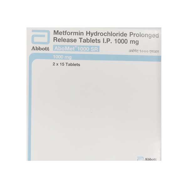 ABOMET SR 1000mg Tablet 15's