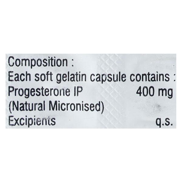 Emprogest 400mg Capsule 10'S