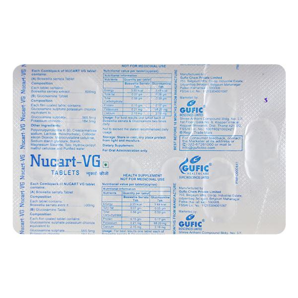 NUCART VG Combipack 20's