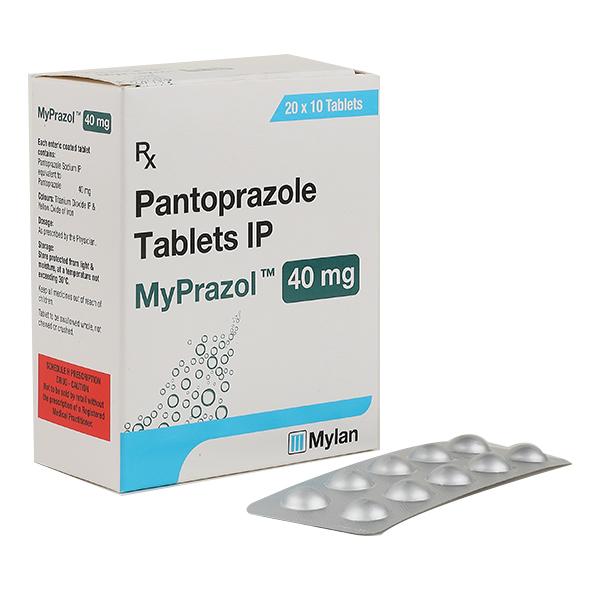 MYPRAZOL 40 Tablet 10's