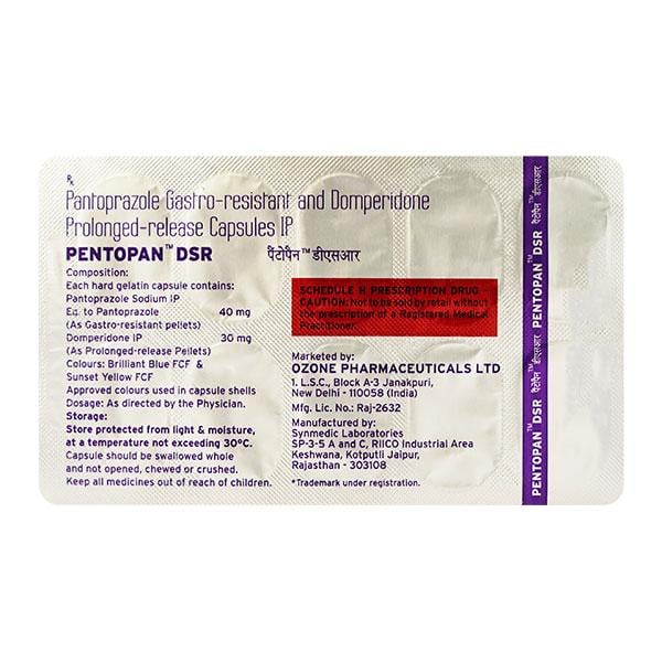 PENTOPAN DSR Capsule 10's