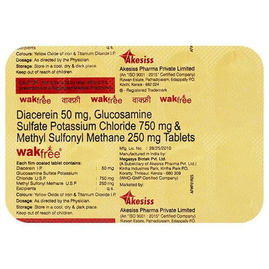 Wakfree Tablet 10'S - Global Surgicals
