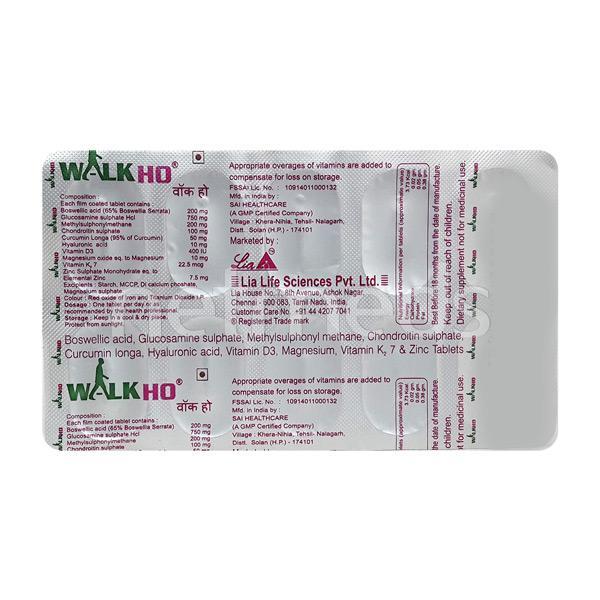 Walkho Tablet 10'S - Global Surgicals