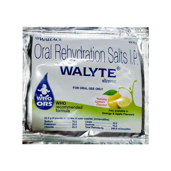 WALYTE ORS LEMON FLAVOUR Sachet 22gm - Global Surgicals
