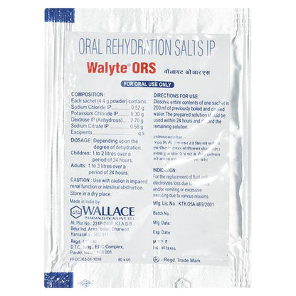 Walyte Ors Orange Flavour Powder 4.4gm - Global Surgicals