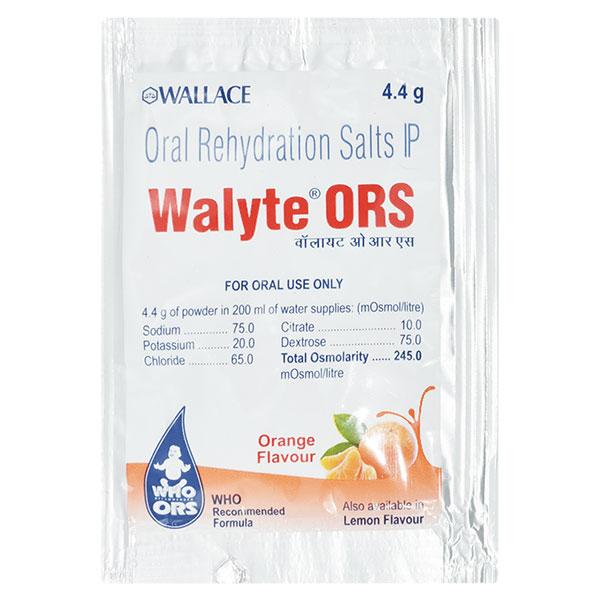 Walyte Ors Orange Flavour Powder 4.4gm - Global Surgicals