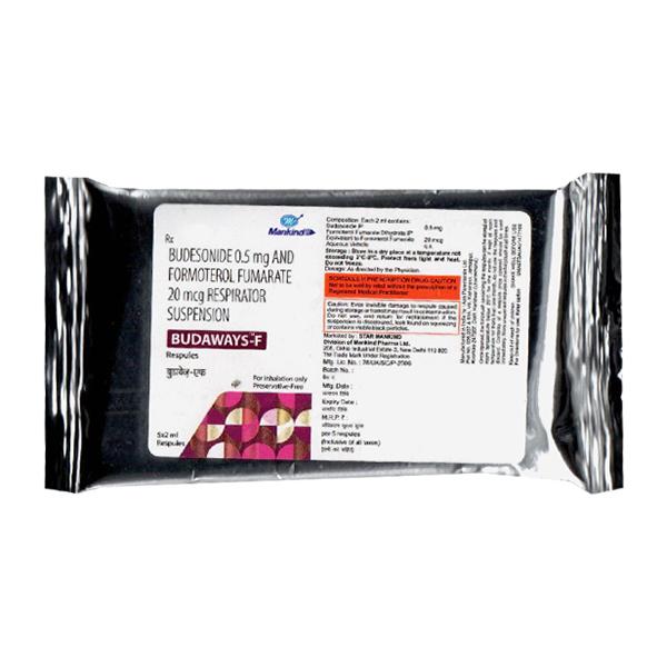 BUDAWAYS F Respules 5x2ml