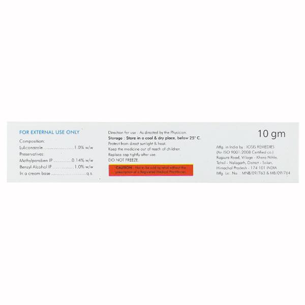 LUBACT 1% Cream 10gm