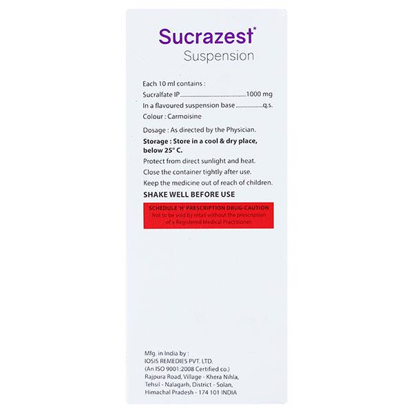 SUCRAZEST Suspension 100ml