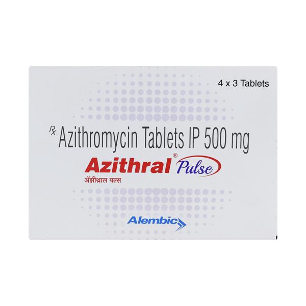 AZITHRAL PULSE 500 Tablet 3's