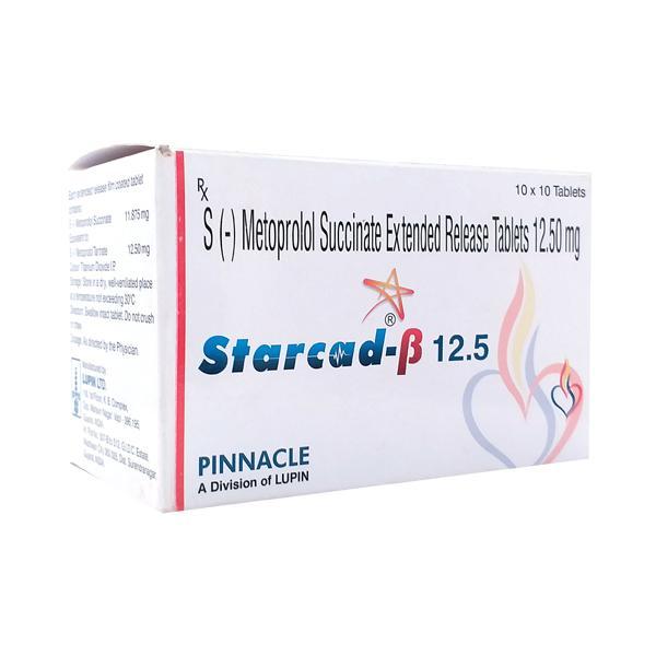 Starcad Beta 12.5 Tablet 10'S