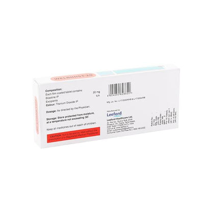 WELBIHIST 20 Tablet 10's - Global Surgicals
