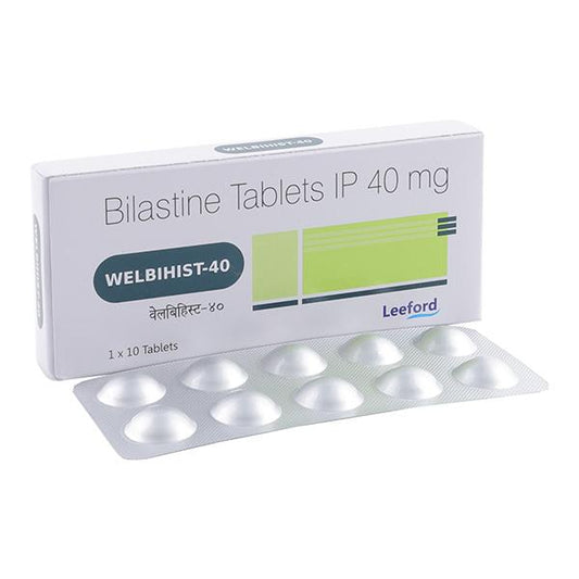 WELBIHIST 40 Tablet 10's - Global Surgicals