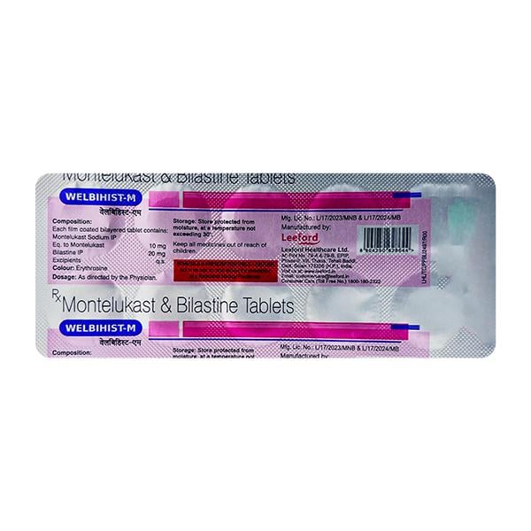 WELBIHIST M Tablet 10's - Global Surgicals