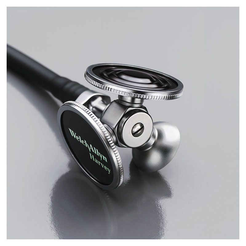 Welch Allyn Harvey DLX Triple Head Stethoscope - Global Surgicals