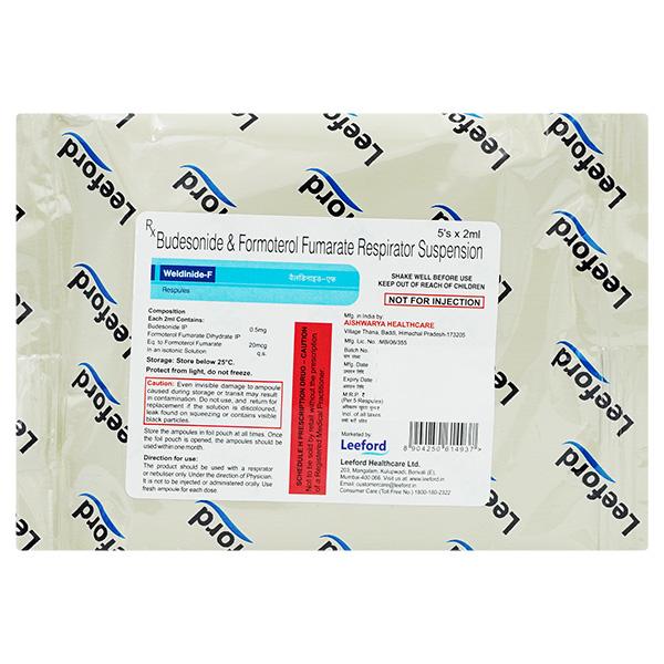 WELDINIDE F Respules 2ml - Global Surgicals
