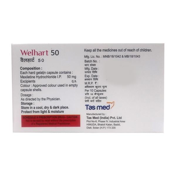 WELHART 50 Capsule 10's - Global Surgicals