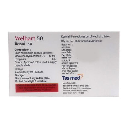 WELHART 50 Capsule 10's - Global Surgicals