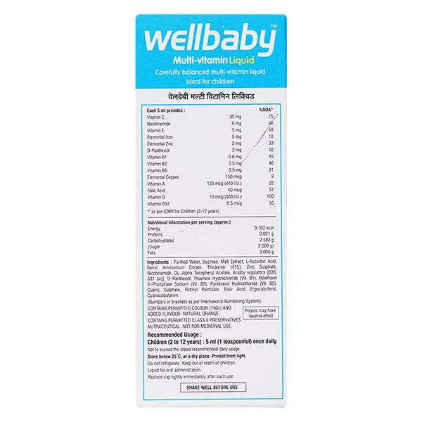 Wellbaby Liquid 200ml - Global Surgicals
