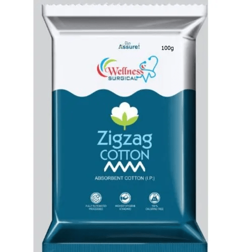 Wellness Surgical Zigzag Cotton - Global Surgicals