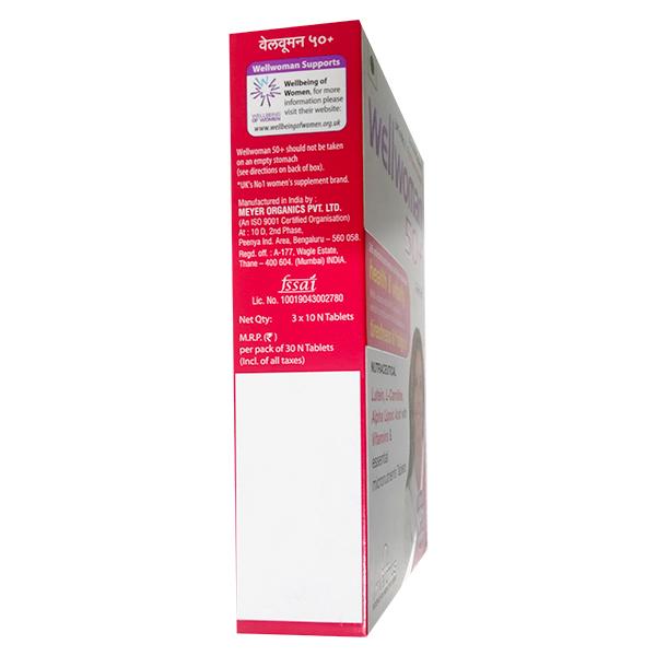 Wellwoman 50+ Gluten Free Tablet 30'S - Global Surgicals