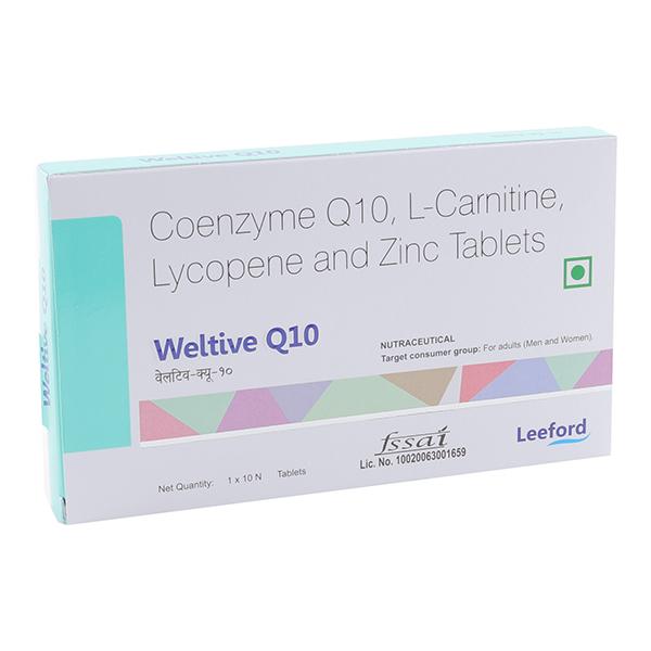 WELTIVE Q 10 Tablet 10's - Global Surgicals