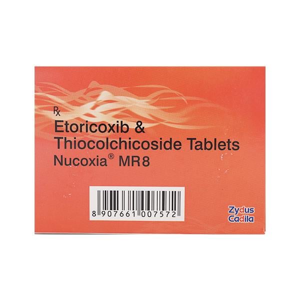Nucoxia MR 8mg Tablet 10'S