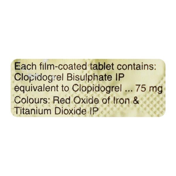 Clopivas 75mg Tablet 15'S
