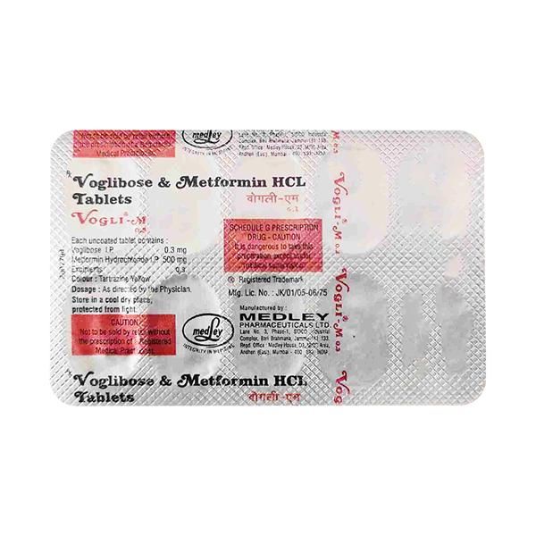Vogli M 0.3mg Tablet 10'S