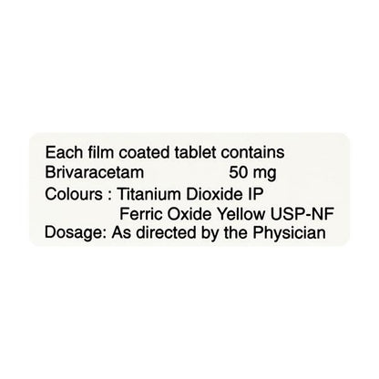 BRIVUP 50 Tablet 10's