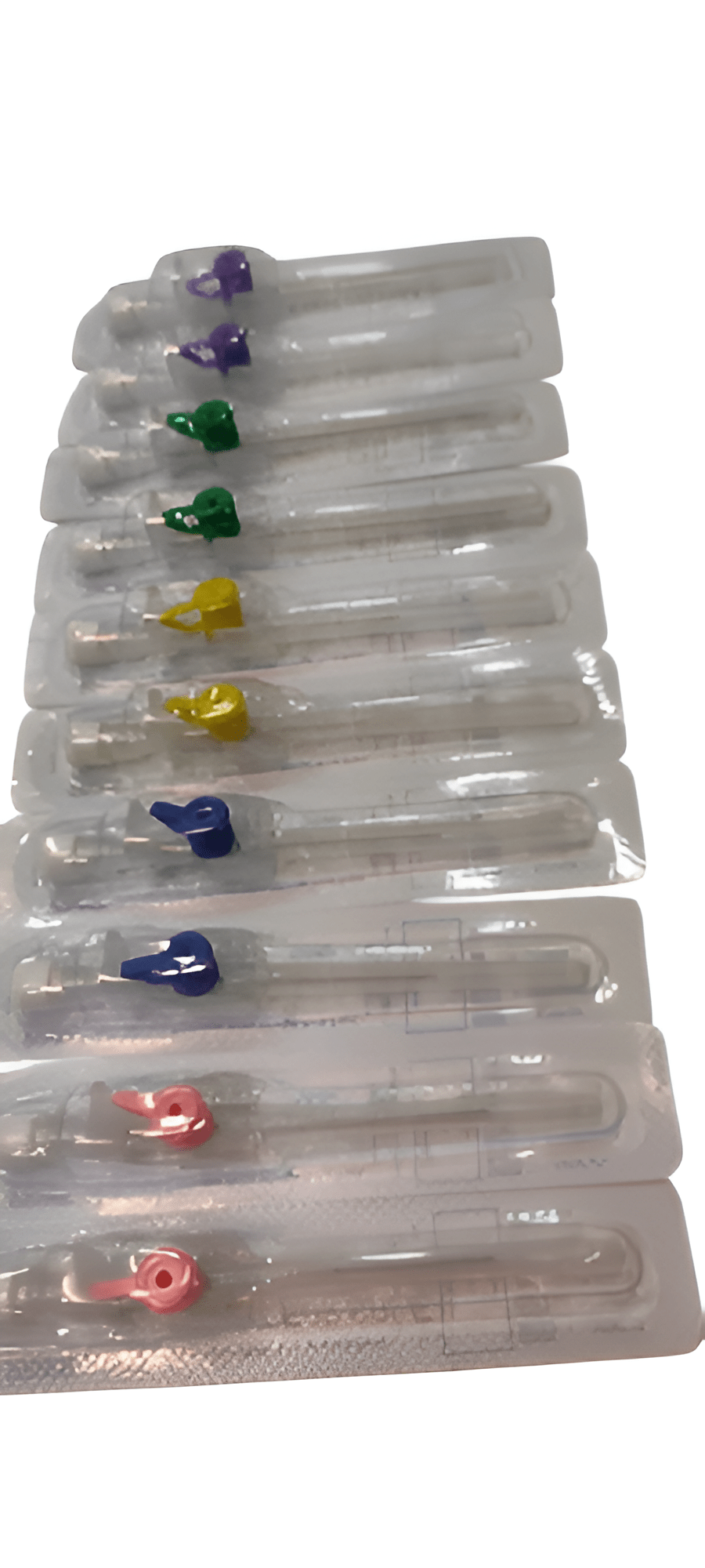 White Plus I.V. Cannula With Wings and With Port - Global Surgicals