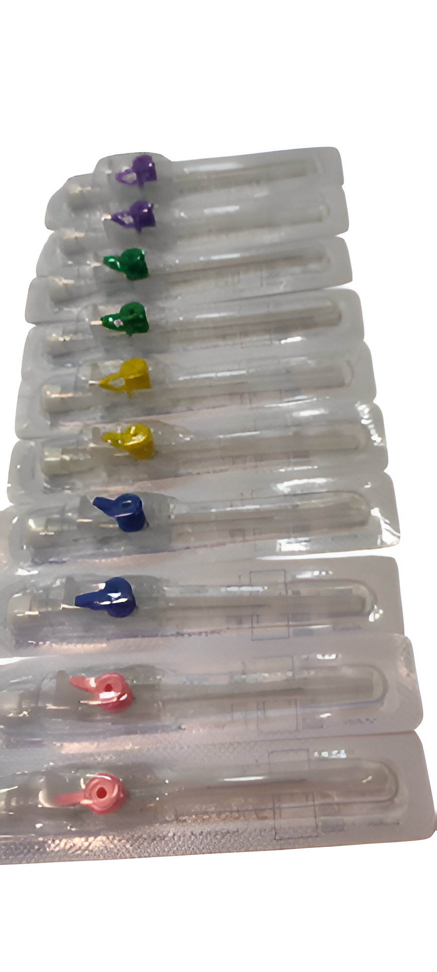 White Plus I.V. Cannula With Wings and With Port